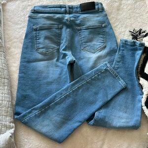 Fleece lined jeans